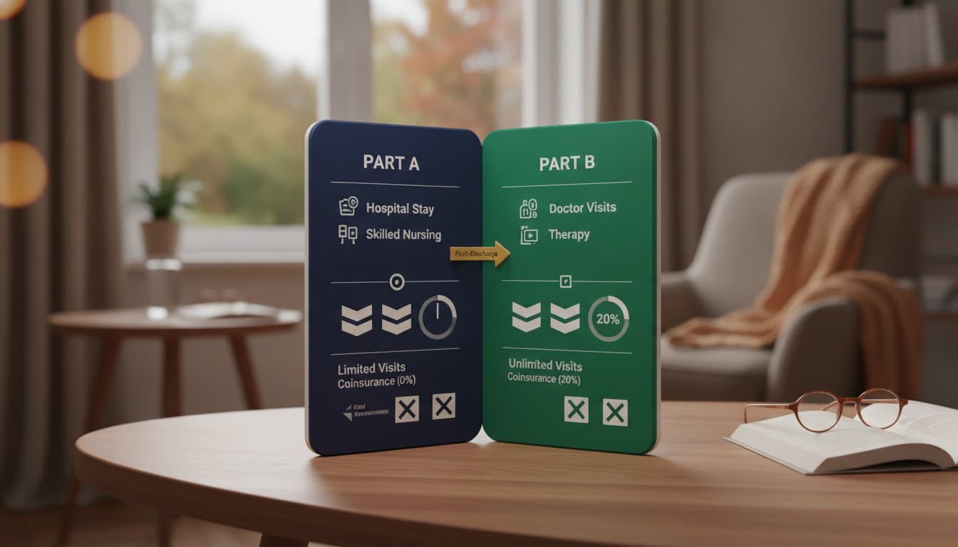 Medicare Part A vs Part B Home Health Coverage After Hospital Discharge