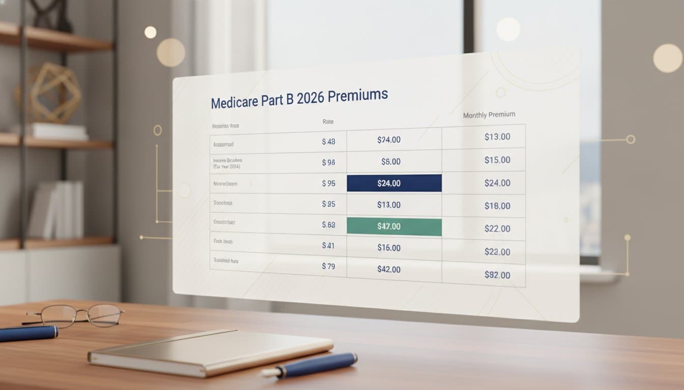 Medicare Part B 2026 Premiums: Standard Rate, IRMAA Tiers, and Key Changes