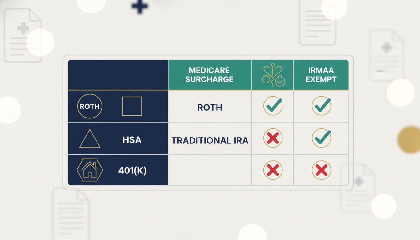 Which Retirement Account Withdrawals Count Toward Your IRMAA Income — What Counts