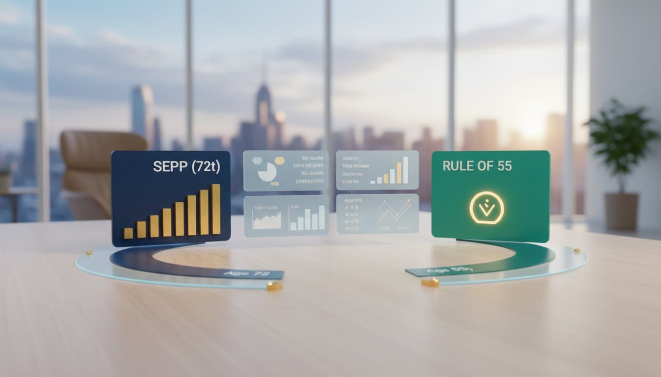 SEPP vs Rule of 55: Early Withdrawal Strategies After Age 60